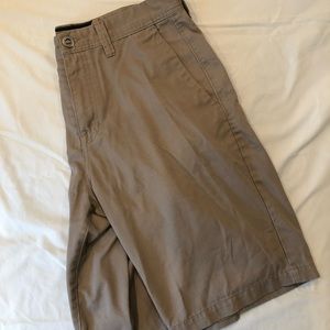 Boys khaki shorts